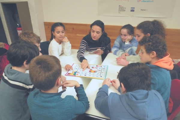 Des enfants en atelier à Startup For Kids Mulhouse